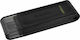 Kingston DataTraveler 70 128GB USB 3.2 Stick mit Verbindung USB-C Schwarz