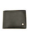 Aeronautica Militare AM-132 Men's Leather Wallet Black