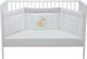 Mother Baby Harlequin Crib Bumpers Classic Inside Gray 50x200cm