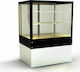 Inox Dobros Kühlvitrine Standgerät mit 3 Ebenen 92x72x130cm
