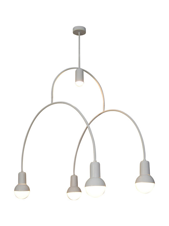 Home Lighting Pendant Light White 110cm