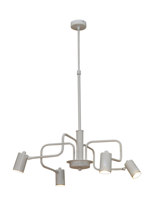 Home Lighting Pendant Light White 90x90x80cm