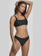 Bikini Set Sports Bra & Brazil Bottom TB3461 Black