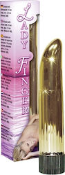 You2Toys Lady Finger Classic Vibrator 11.5cm 05747160000 Gold