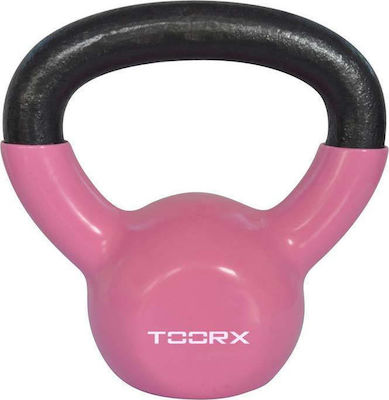 Toorx Kettlebell Vinyl 4kg Pink