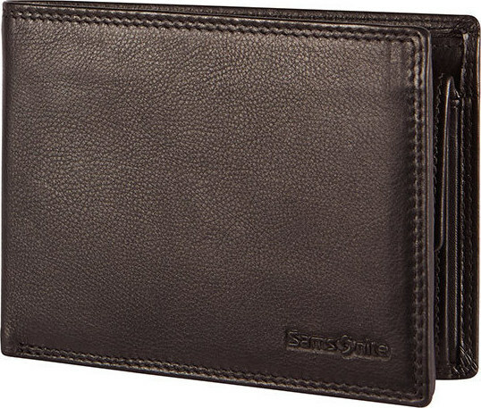 Samsonite Attack 2 Portemonnee RFID-bescherming Leer 11.5 cm ebony brown