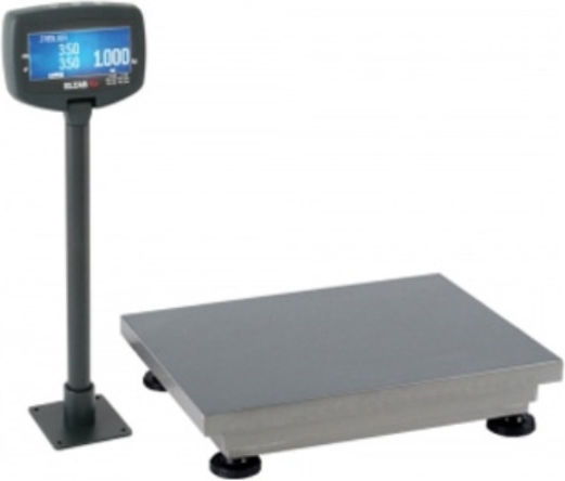 Elzab Vega 2 Elektronisch Einzelhandelswaage mit Säule mit einer Wiegekapazität von 15kg und einer Unterteilung von 40gr