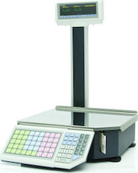 Elzab Eco Print 20 Electronic Commercial Retail Scale with Beam and Printer 15kg/5gr