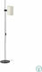 Faro Barcelona Guadalupe Floor Lamp H150xW15cm. with Socket for Bulb E27 Black