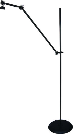 Home Lighting Floor Lamp H138cm. Black