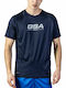 T-shirt Navy Μπλε