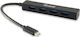 Equip USB Хъб 4 Порта USB 3.0 с Връзка USB-C