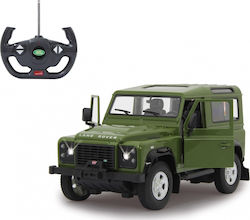 Jamara Jeep Land Rover Defender Green Ferngesteuert Auto 1:24