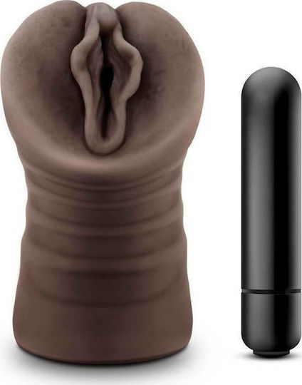 Blush Hot Chocolate Alexis Chocolate Vibrating Masturbator Masturbator BL-73506 1buc