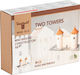 Wiseelk Construction & Building Toy Two Towers