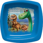 Trudeau Baby Food Bowl Good Dino made of Plastic Blue