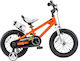 Royal Baby Freestyle 14" Kids Bicycle BMX Orange