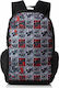 Marvel Marvel Ant Man School Bag Backpack Elementary, Elementary Black with Water Bottle Holder