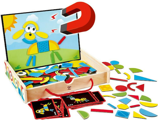 Hape Μαγνητικό Παιχνίδι Κατασκευών Art Box για Παιδιά 3+ Ετών
