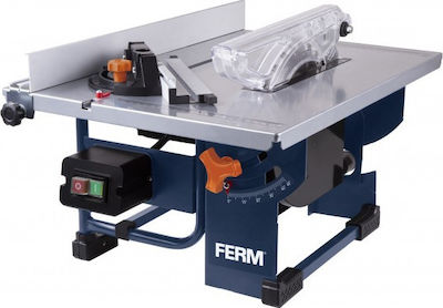 Ferm TSM1036 Bandsäge mit Leistung 800W, Sägeblattdurchmesser 200mm & Schnittgeschwindigkeit 2950Umdrehungen pro Minute