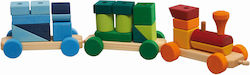 Nic Toys Vehicle Τρενάκι made of Wood for 24++ Months