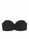 Solano Swimwear Strapless Bikini Celeste with Detachable & Adjustable Straps Black