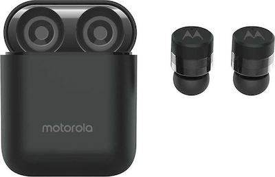 Motorola Vervebuds 110 Bluetooth Handsfree Căști cu Rezistență la Transpirație și Carcasă de Încărcare Negrα