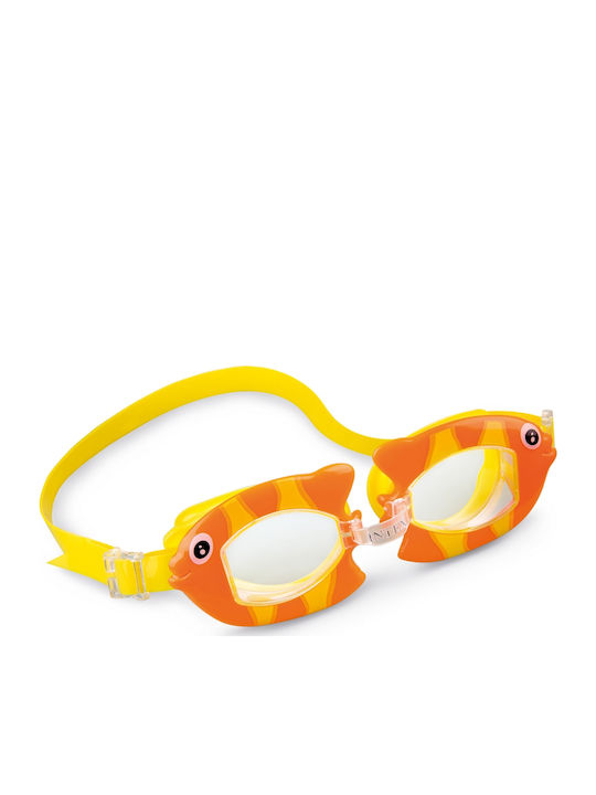 Intex Fun 55603 Γυαλιά Κολύμβησης Παιδικά Πορτοκαλί