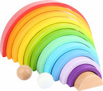 Small Foot Stacking Toy Rainbow made of Wood for 12++ Months