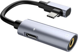 Hoco LS19 Converter USB-C male to 3.5mm / USB-C...