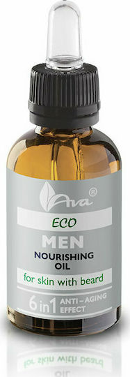 Ava Laboratorium Eco Men Organic Moisturizing , Νourishing , Αnti-aging & Restoring Avocado and Argan Facial Oil with Vitamin E 30ml