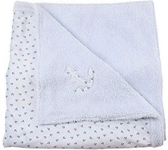 Minene Decke Wickeltücher für Kinderzimmer Vlies Hellblau 75x100cm