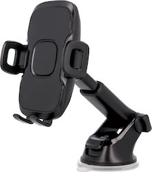 Maxlife Mobile Phone Holder Car Universal Holder with Adjustable Hooks Black