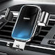 Baseus Glaze Gravity Suport Auto pentru Telefon 4" - 6.5" cu cârlige reglabile Neagră