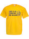 Beer Funny t-shirt Yellow