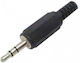 Lz D006 3.5mm Jack male Black (01.096.0010)