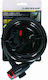 Dunlop Spiral Cable Bicycle Cable Lock with Key Black