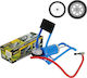 All Ride 00151 Luftpumpe Luftpumpe Fuß mit Manometer