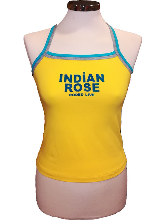 PIPE-C/55 YELLOW INDIAN ROSE - ΓΥΝΑΙΚΕΙΑ ΜΠΛΟΥΖΑ Indian Rose