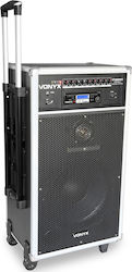 Vonyx ST180 System with Wireless Microphones / System with Wired Microphones Black Φορητό Ηχοσύστημα