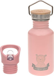 Laessig Βρεφικό Θερμός Υγρών Adventure Ανοξείδωτο Rose 500ml