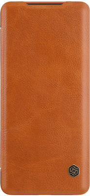 Nillkin Qin Synthetic Leather Book Brown (Galaxy S20+)