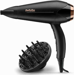 Babyliss Turbo Shine D570DE Ionic Πιστολάκι Μαλλιών με Φυσούνα 2200W D570DE