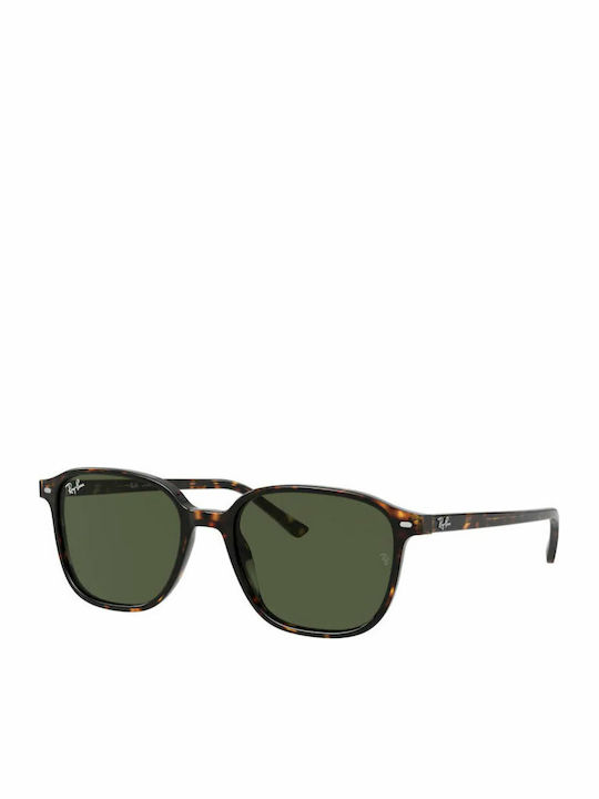 Ray Ban Leonard Unisex Γυαλιά Ηλίου με Καφέ Ταρ...