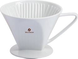 Westmark Coffee Dripper Porcelain White