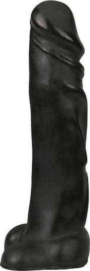 All Black Mark Ρεαλιστικό Dildo Μαύρο 22cm