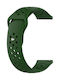 Λουράκι Σιλικόνης Πράσινο (Galaxy Watch Active 2)