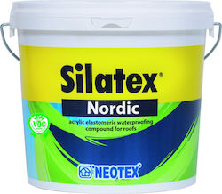 Neotex Silatex Nordic Ακρυλικό Επαλειφόμενο Στεγανωτικό 1kg Κεραμιδί