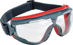 3M 500 Series Safety Glasses / Work Mask for Protection with Transparent Lenses GG501SGAF