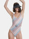 Funky Buddha One-Piece Swimsuit with Open Back